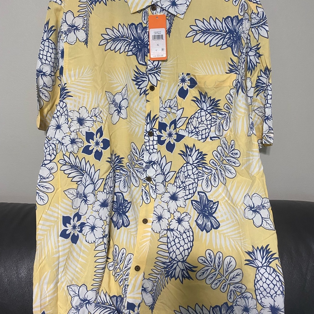 Margaritaville Tropical Print Shirt